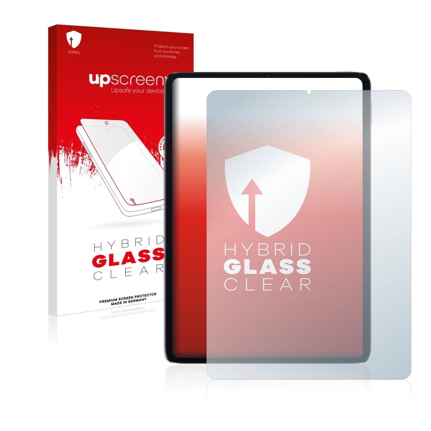 upscreen Hybrid Glass Clear Premium Schutzglas Folie für Xiaomi Mi Pad