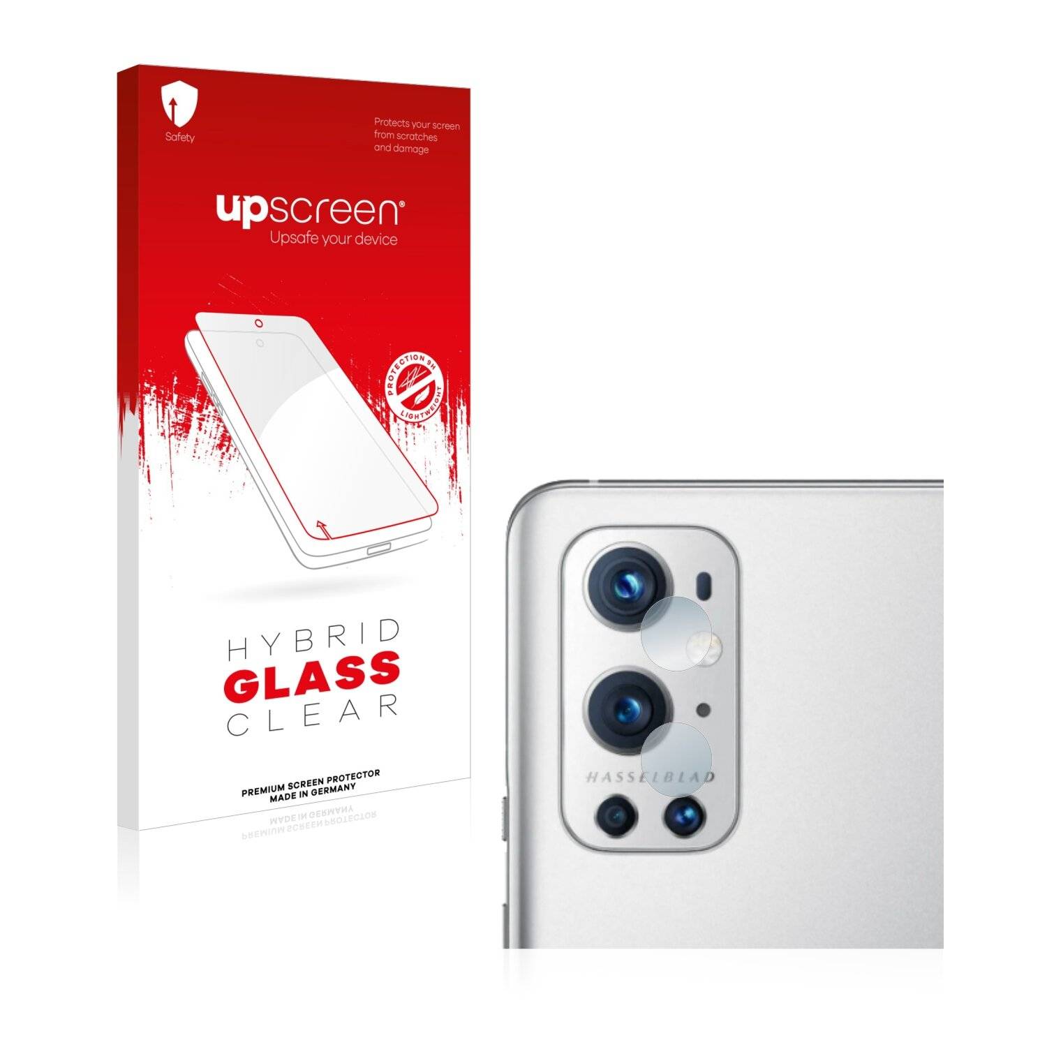 upscreen Flexible Schutz Glas Folie für OnePlus 9 Pro (NUR Kameraschutz) Schutzglas 9H Hybridglas Klar