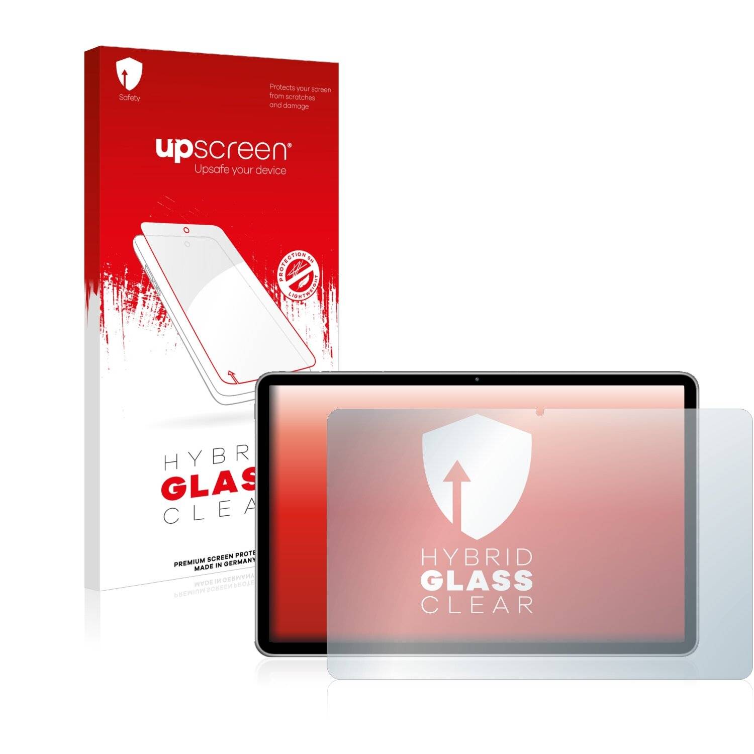 upscreen Hybrid Glass Clear Premium Schutzglas Folie für Huawei MatePad 11