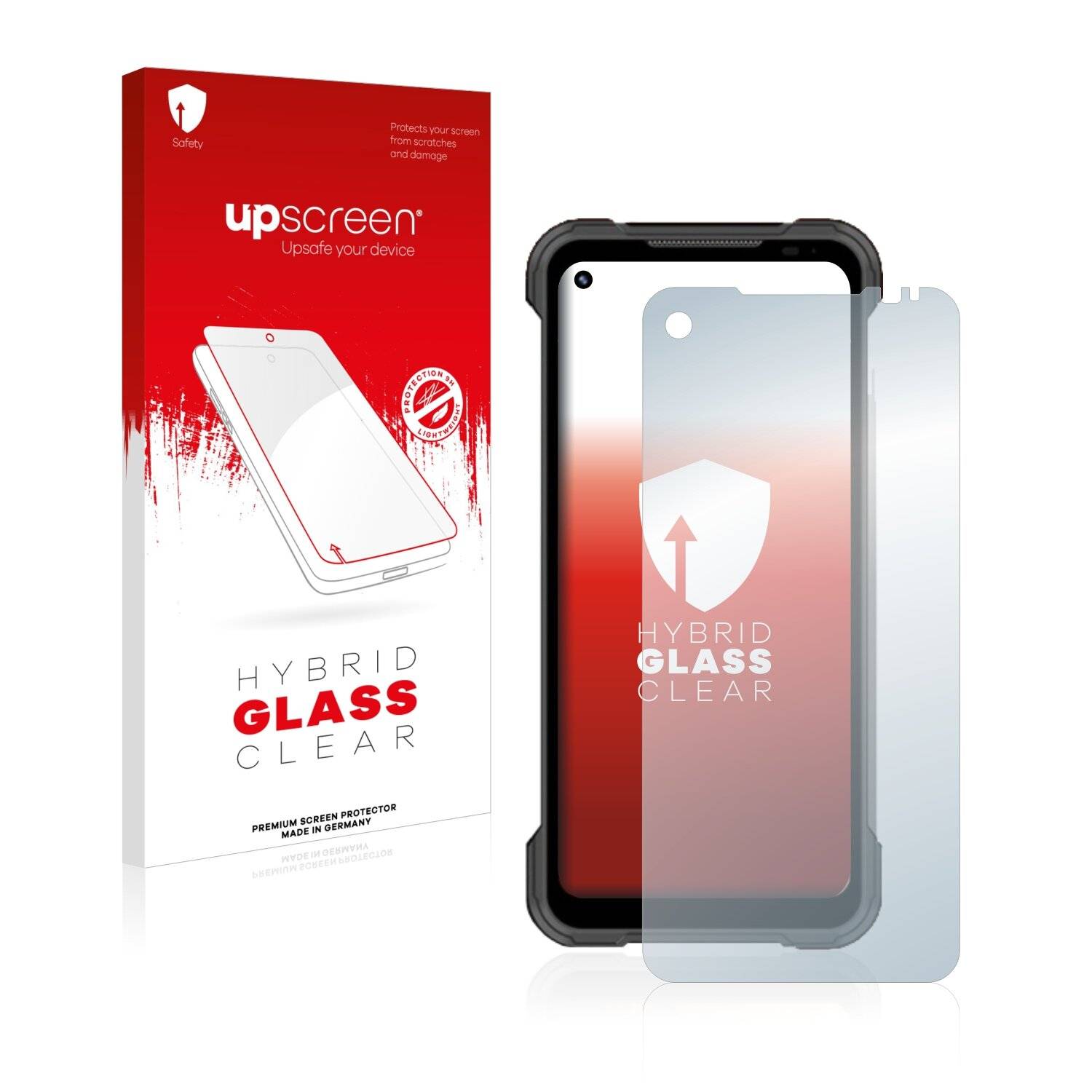 upscreen Flexible Schutz Glas Folie für Doogee S97 Pro Schutzglas 9H Hybridglas Klar