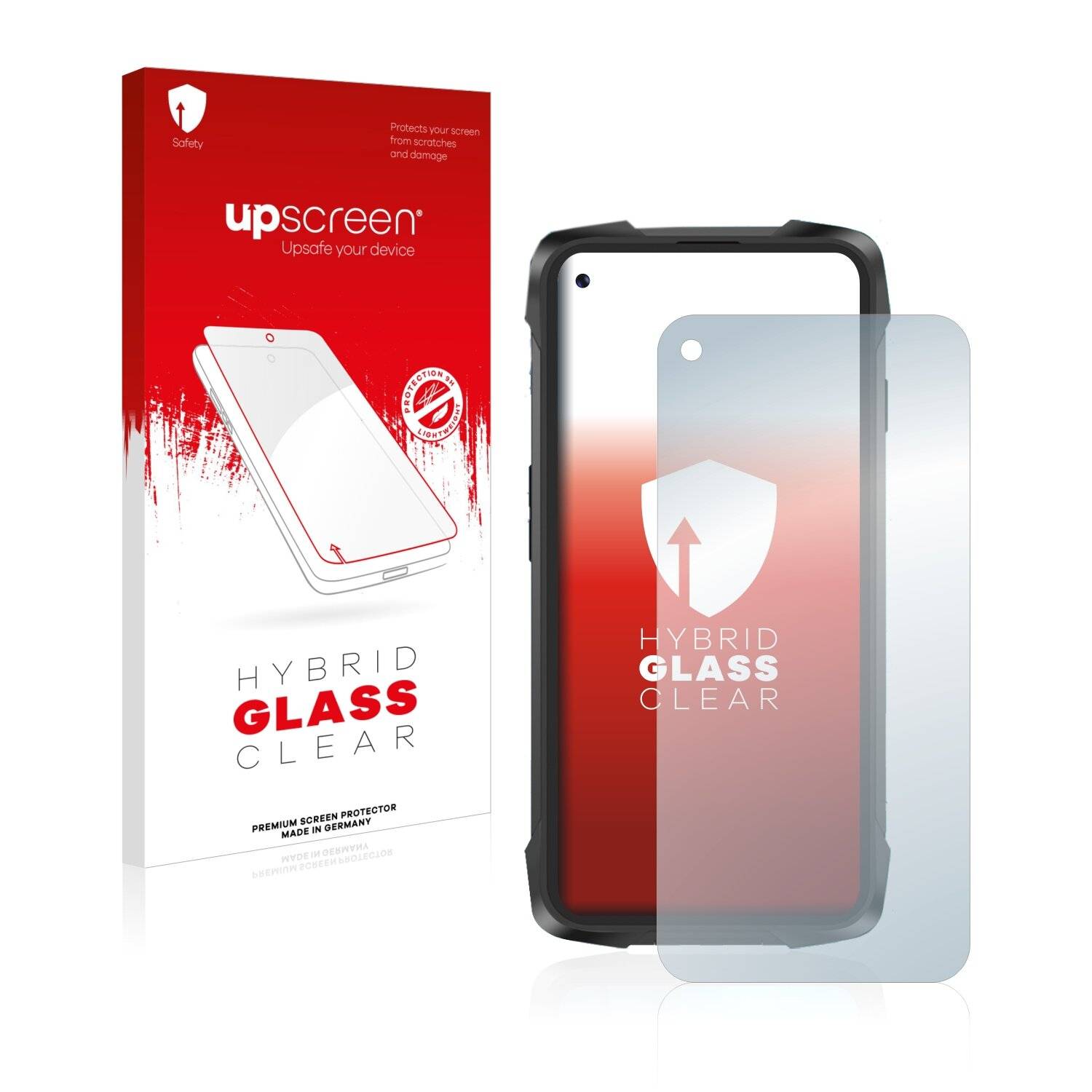 upscreen Hybrid Glas Panzer-Folie für Cubot King Kong 7