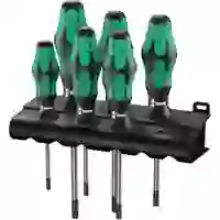Wera 367/6 TORX® Werkstatt Schraubendreher-Set 6teilig Innen-TORX Wera 367/6 TORX® Werkstatt Schraubendreher-Set 6teilig Innen-TORX