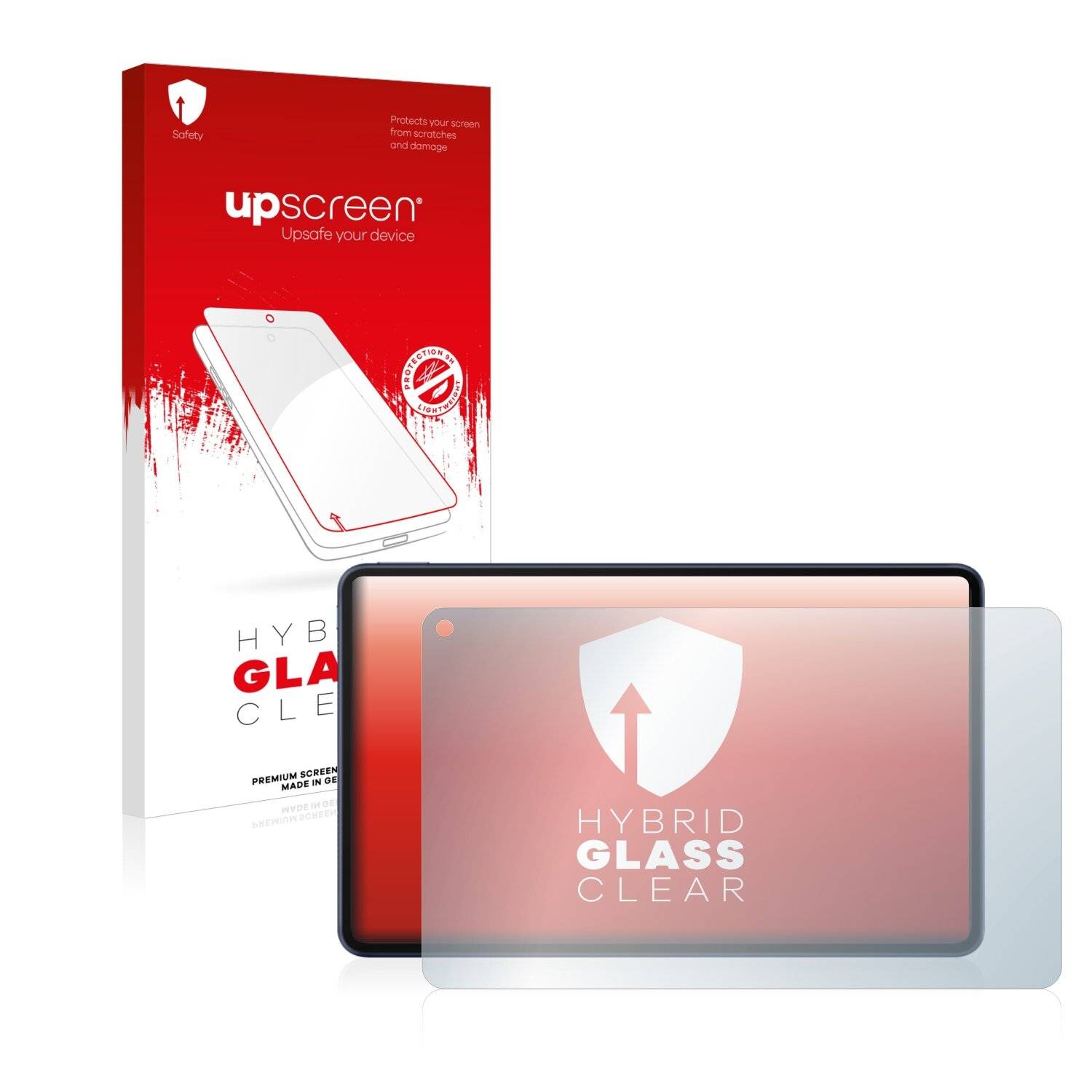 upscreen Hybrid Glass Clear Premium Schutzglas Folie für Huawei MatePad Pro 10.8