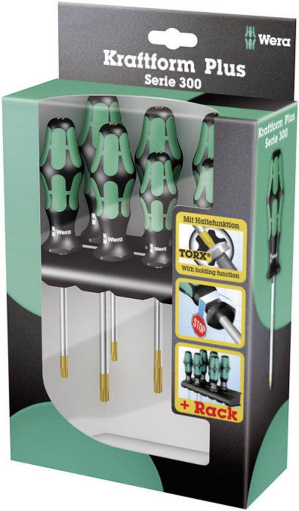 Wera 367/7 TORX® HF Werkstatt Schraubendreher-Set 7teilig TORX