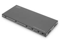Digitus DS-55509 HDMI Adapter [4x HDMI-Buchse - 2x HDMI-Buchse] Schwarz 4K UHD