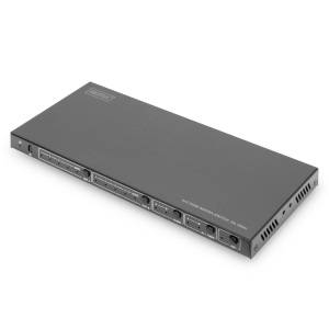 Digitus DS-55509 HDMI Adapter [4x HDMI-Buchse - 2x HDMI-Buchse] Schwarz 4K UHD