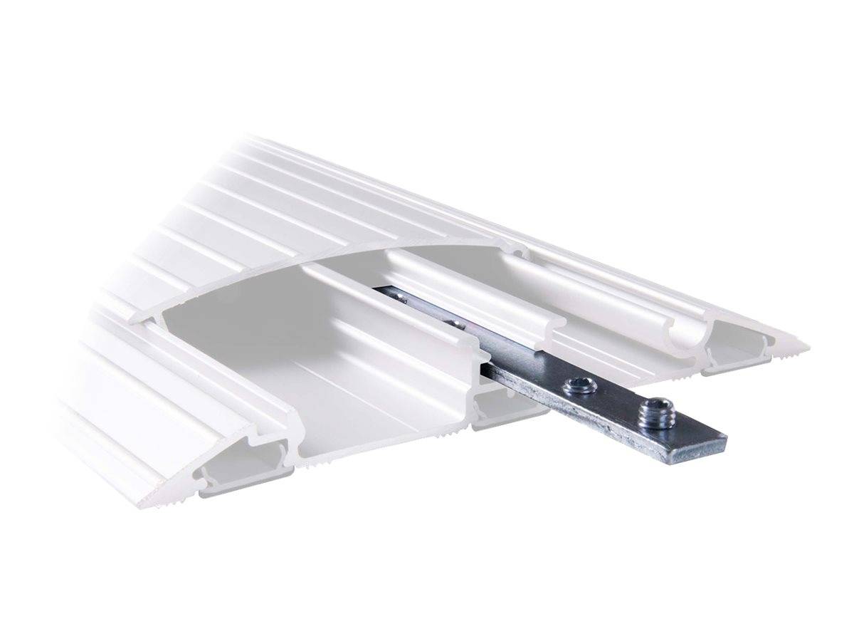 DATAFLEX Addit Kabelschutz, Verbindungsstück 492, silberfarben