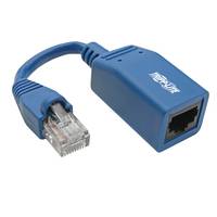 Tripp Lite N034-05N-BL Cisco Konsolen-Rollover-Kabeladapter (RJ45 Stecker/Buchse) - Blau, 5 Zoll, 0,127 m, Cat6, RJ-45, RJ-45