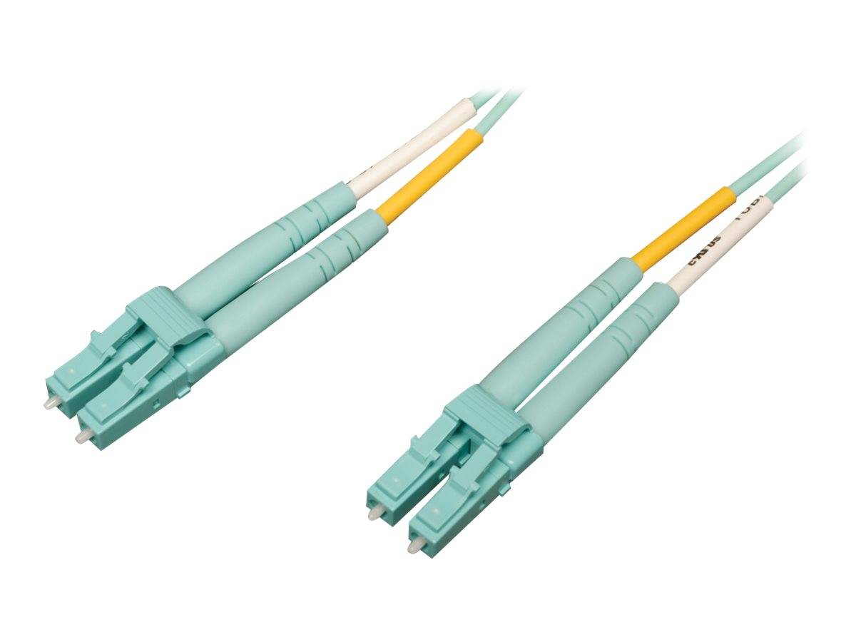 Eaton Tripp Lite Series 10Gb/40Gb/100Gb Duplex Multimode 50/125 OM4 LSZH Fiber Patch Cable (LC/LC)