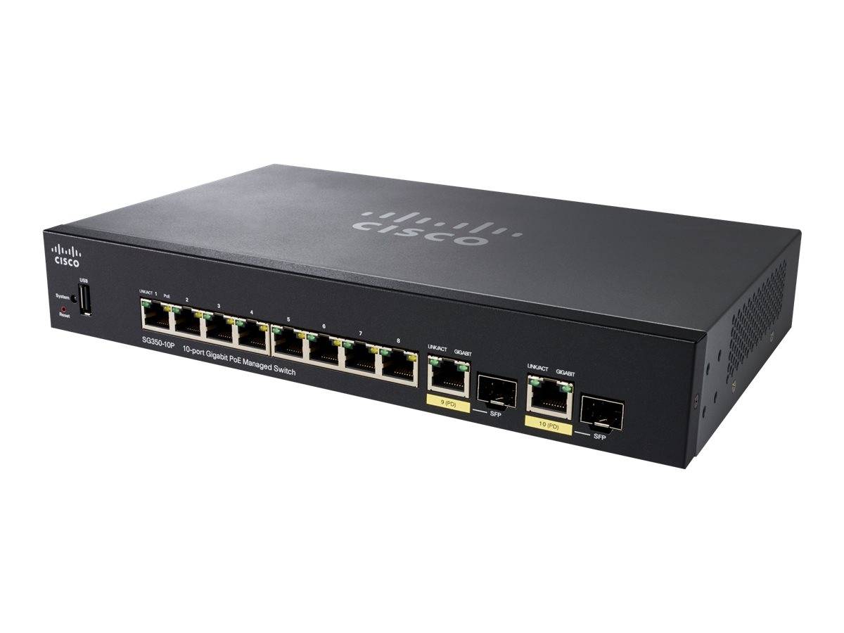 Cisco SG350-10P-K9-NA