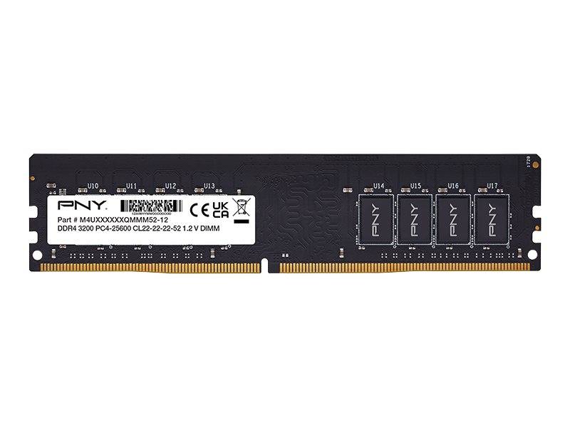 PNY - DDR4 - Modul - 16 GB - DIMM 288-PIN - 3200 MHz / PC4-25600