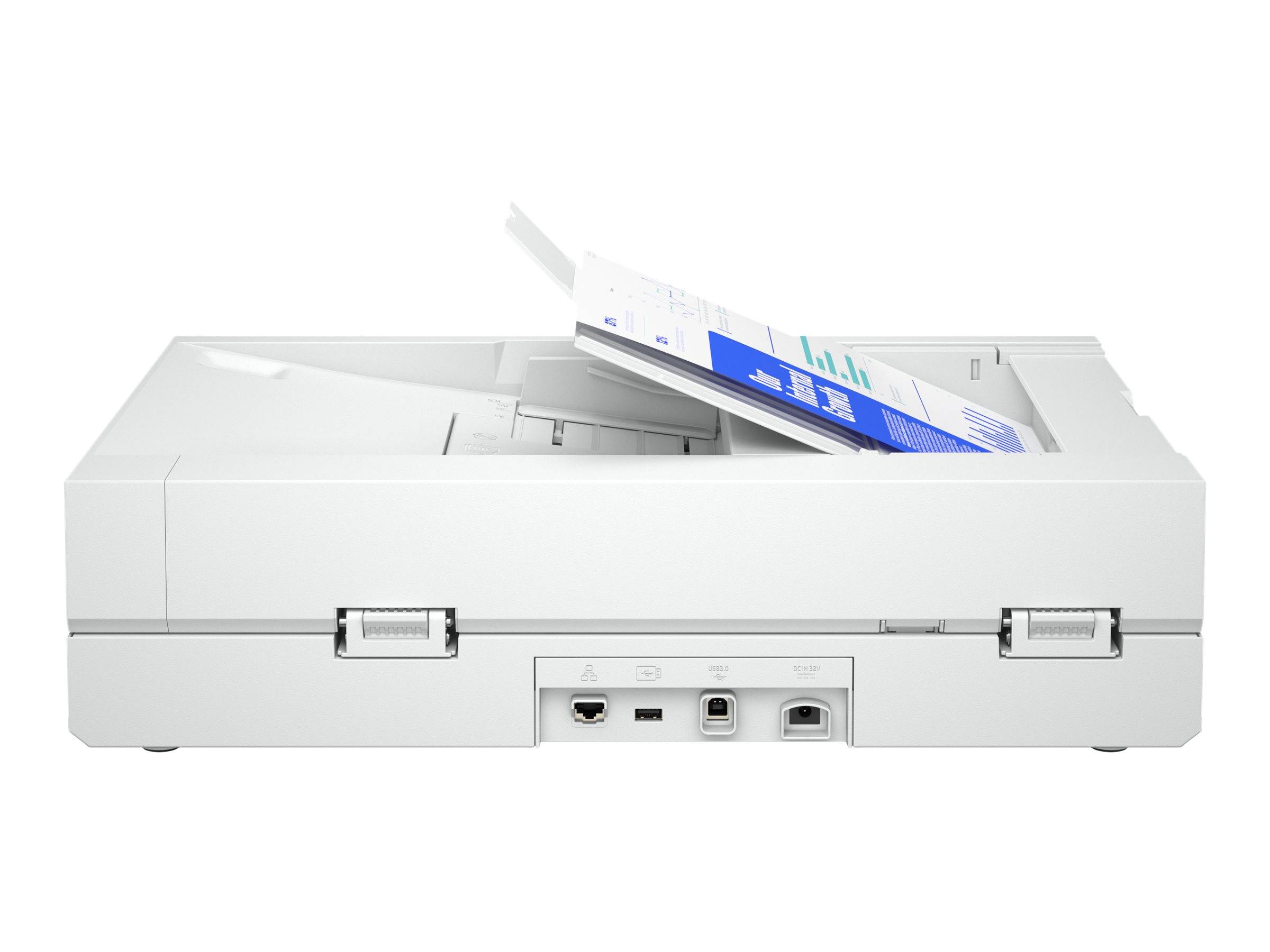 HP ScanJet Pro N4600 fnw1 Dokumentenscanner 216 x 5362 mm 600 x 1200 dpi 40 Seiten/min USB 3.0, Gigabit-LAN (1 Gbit/s), WLAN