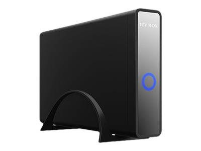 USB Type-C® Gehäuse mit integriertem USB Hub für 3,5" & 2,5" HDD/SSD