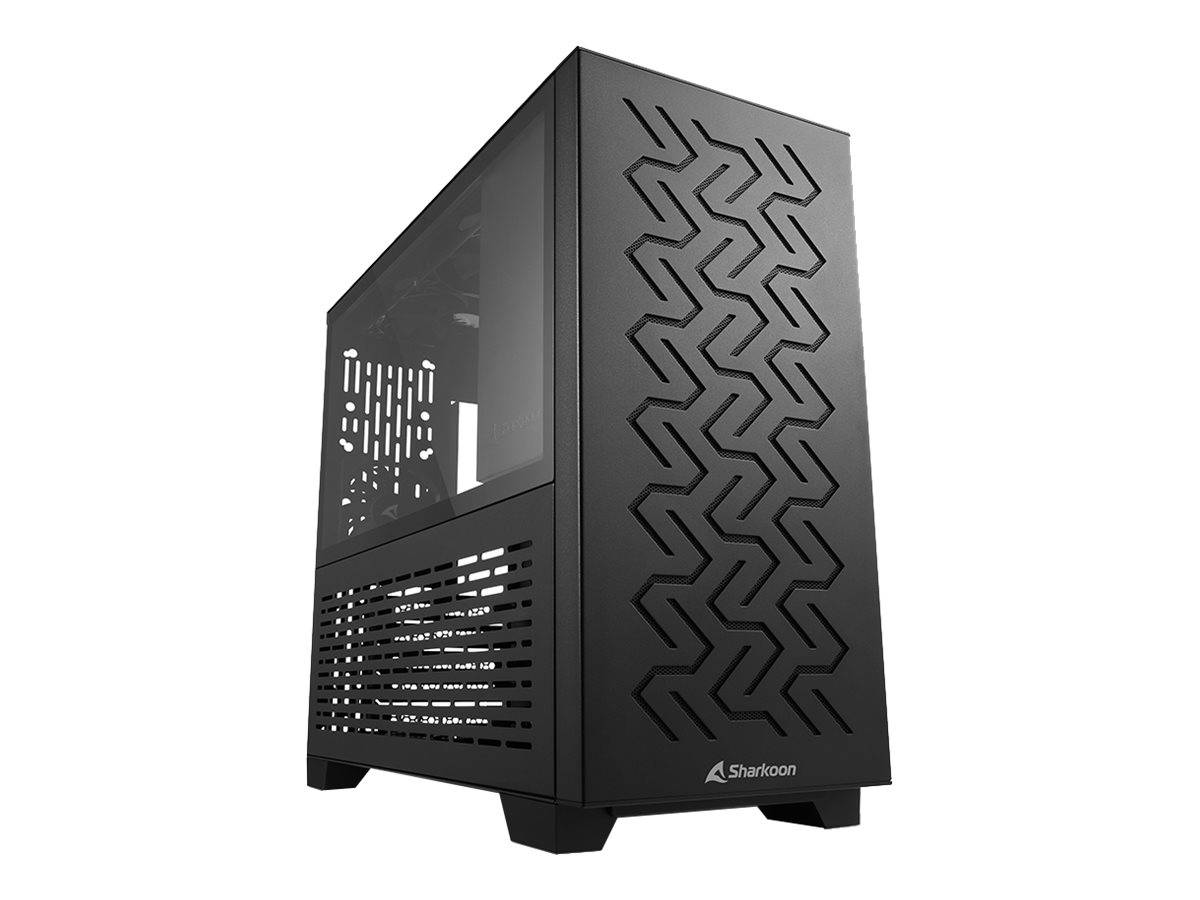 Sharkoon MS-Z1000 Micro-Tower PC-Gehäuse Schwarz