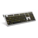 Logickeyboard LKB-LPRNTYB-AJPU - Full-size (100%) - Verkabelt - USB - Schwarz - Silber Logickeyboard LKB-LPRNTYB-AJPU - Full-size (100%) - Verkabelt - USB - Schwarz - Silber