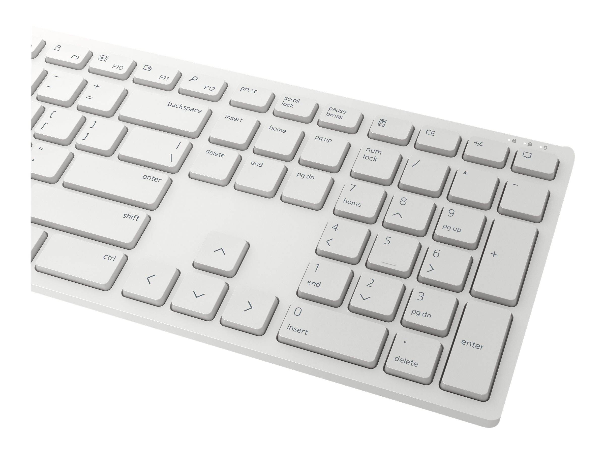 Dell Pro KM5221W Tastatur-und-Maus-Set weiß