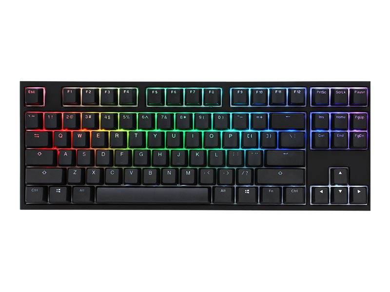 Ducky One 2 RGB TKL - Tenkeyless (80 - 87 %) - USB - Mechanischer Switch - RGB-LED - Schwarz