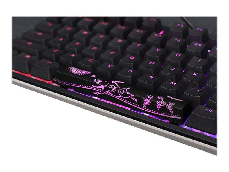 Ducky One 2 RGB TKL - Tenkeyless (80 - 87 %) - USB - Mechanischer Switch - RGB-LED - Schwarz