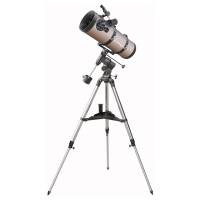 Bresser Optik Pluto 114/500 EQ Spiegel-Teleskop Äquatorial Newton Vergrößerung 20 bis 375 x