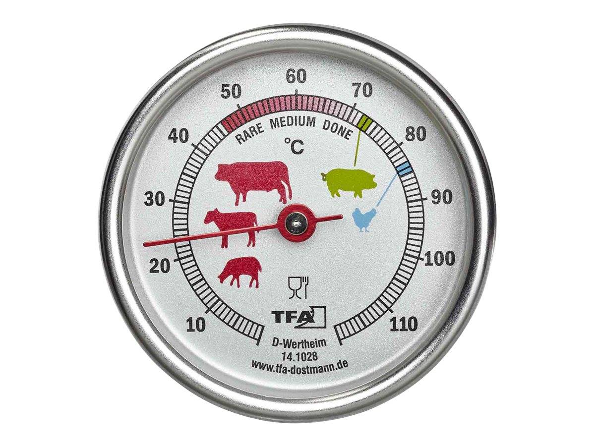 TFA Dostmann 14.1028 BBQ Grill Smoker Thermometer 14.1028