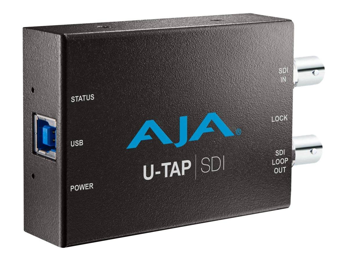AJA U-TAP SDI - Videoaufnahmeadapter - USB 3.03.0 Powered SDI Capture - 1920 x