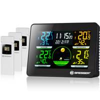 Bresser Optik Thermo Hygro Quadro NLX Thermo-/Hygrometer Schwarz