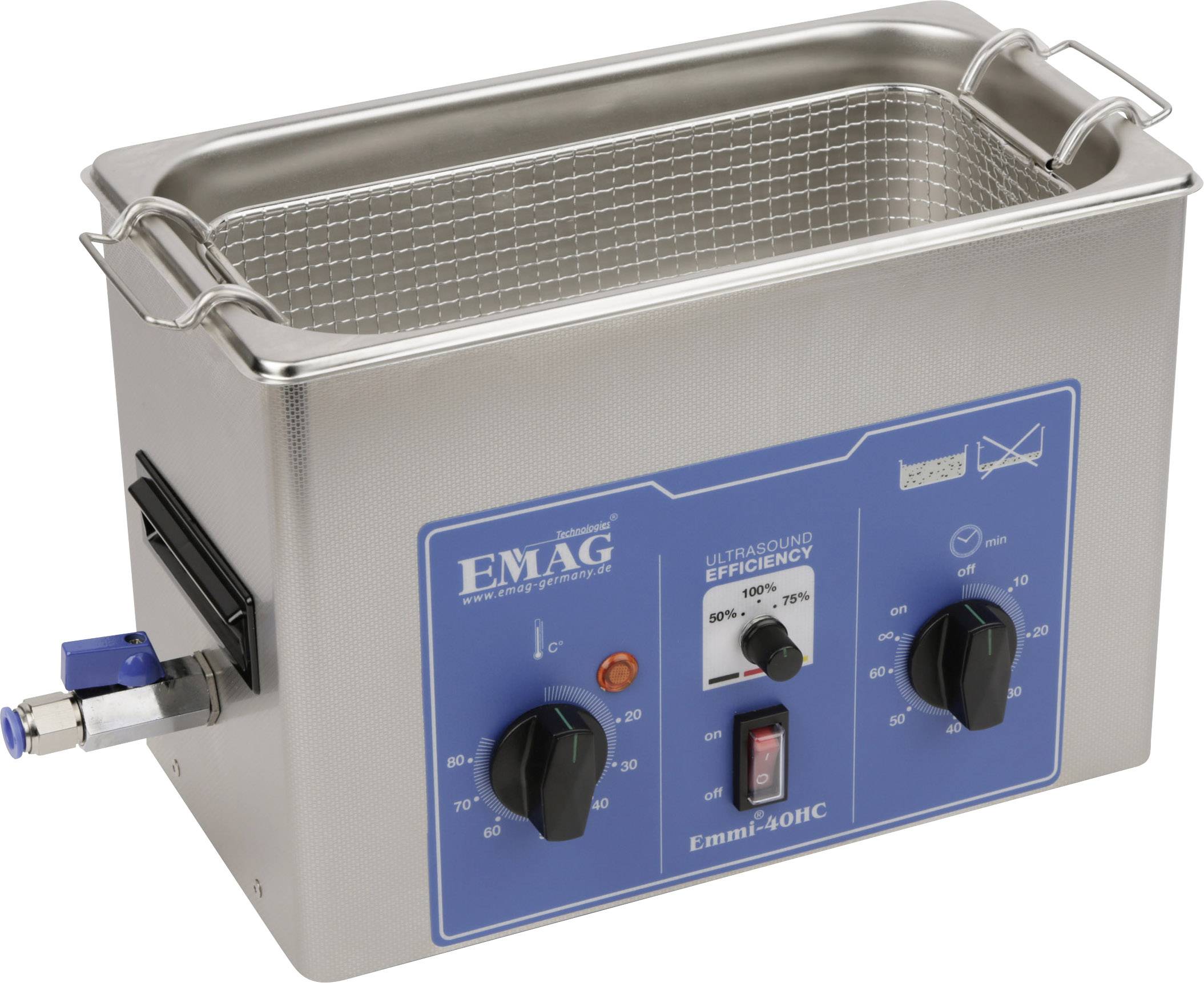Emag EMMI 40HC Ultraschallreiniger 250 W 4 l
