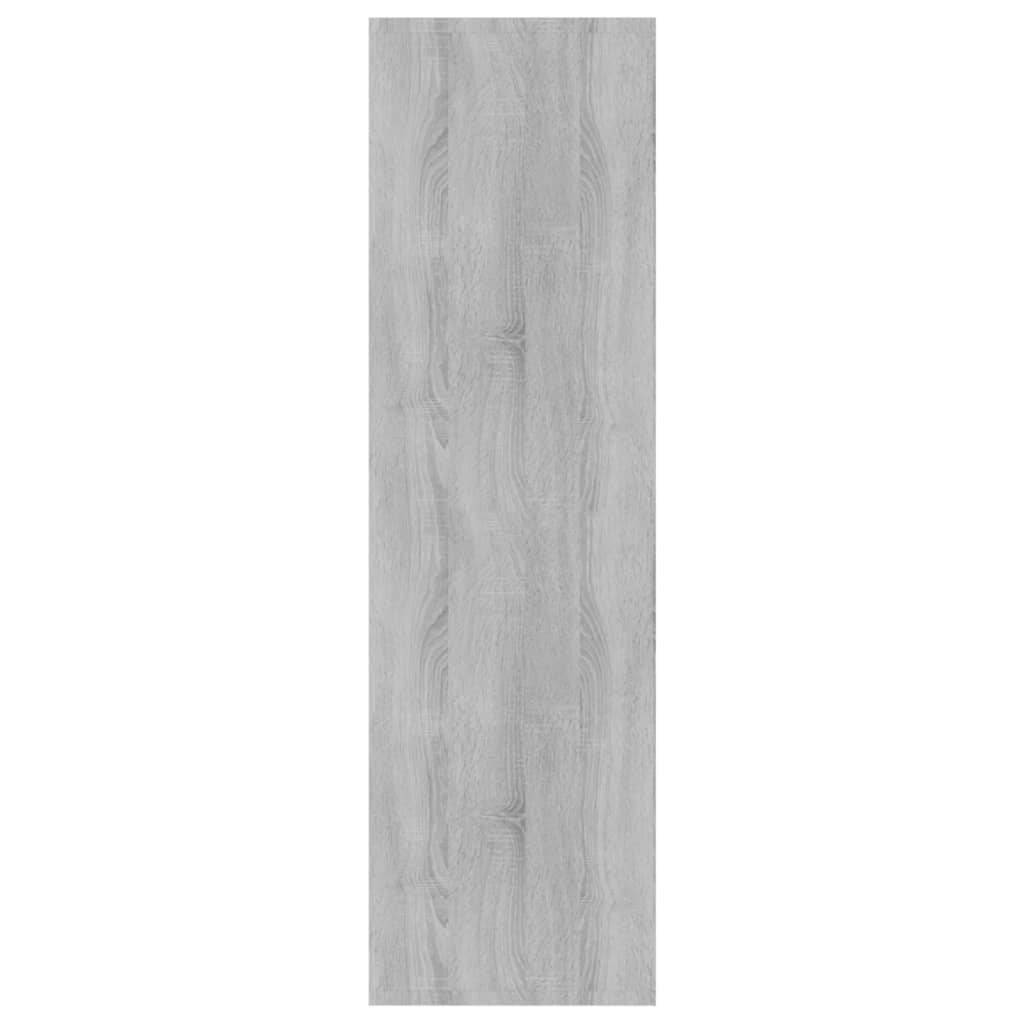vidaXL Bücherregal/Raumteiler Grau Sonoma 80x30x103 cm Holzwerkstoff