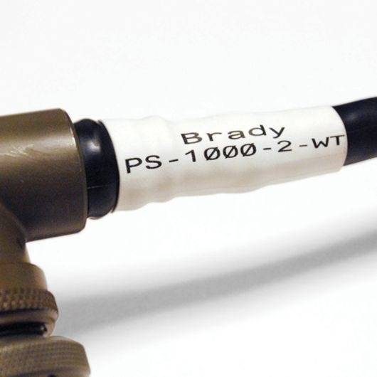 Schrumpfschlauch PermaSleeve, weiß, 11,2 mm x 2,1 m, für BMP21/M211/M210, M21-250-C-342
