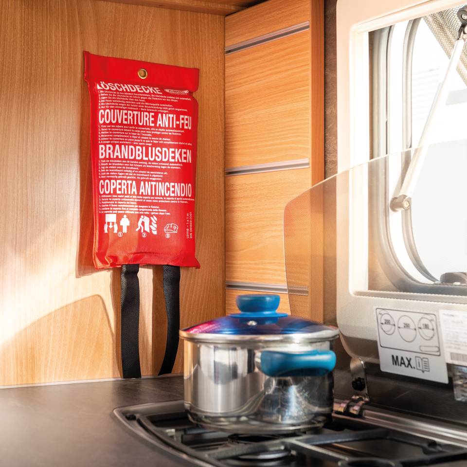 ABUS Security-Center ABUS LD1118, 100 x 100 cm, Fiberglas, Rot, 1 Stück(e), DIN EN 1869:2001 by MPA Dresden, 950 g