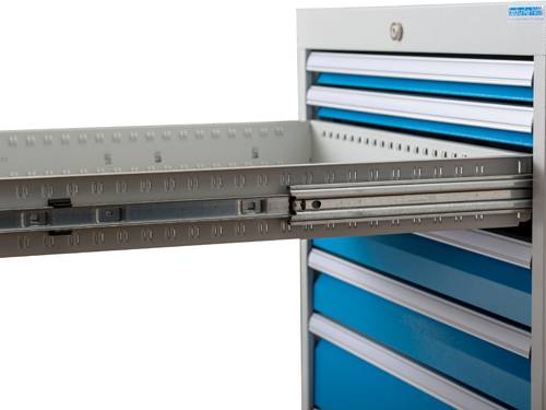 Schubladenschrank Tiefe 736, R 18-24, 6 x Schublade