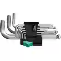Wera 950 PKS/9 SM N Innen-Sechskant Winkelschraubendreher-Set 1.5 mm, 2 mm, 2.5 mm, 3 mm, 4 mm, 5 mm, 6 mm, 8 mm, 10mm 9teilig Wera 950 PKS/9 SM N Innen-Sechskant Winkelschraubendreher-Set 1.5 mm, 2 mm, 2.5 mm, 3 mm, 4 mm, 5 mm, 6 mm, 8 mm, 10mm 9teilig