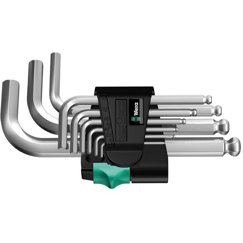 Wera 950 PKS/9 SM N Innen-Sechskant Winkelschraubendreher-Set 1.5 mm, 2 mm, 2.5 mm, 3 mm, 4 mm, 5 mm, 6 mm, 8 mm, 10mm 9teilig Wera 950 PKS/9 SM N Innen-Sechskant Winkelschraubendreher-Set 1.5 mm, 2 mm, 2.5 mm, 3 mm, 4 mm, 5 mm, 6 mm, 8 mm, 10mm 9teilig