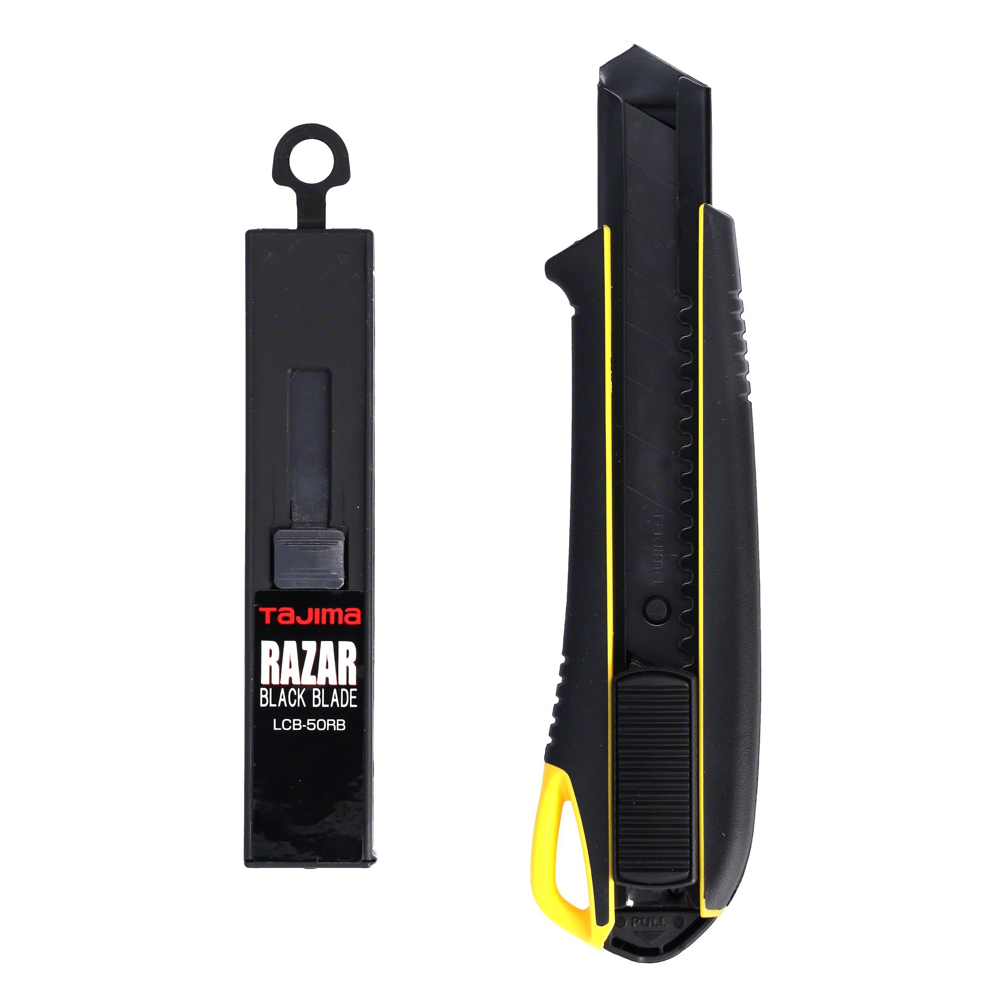 Tajima Cutter DC560YB + 13 Klingen Razar Black