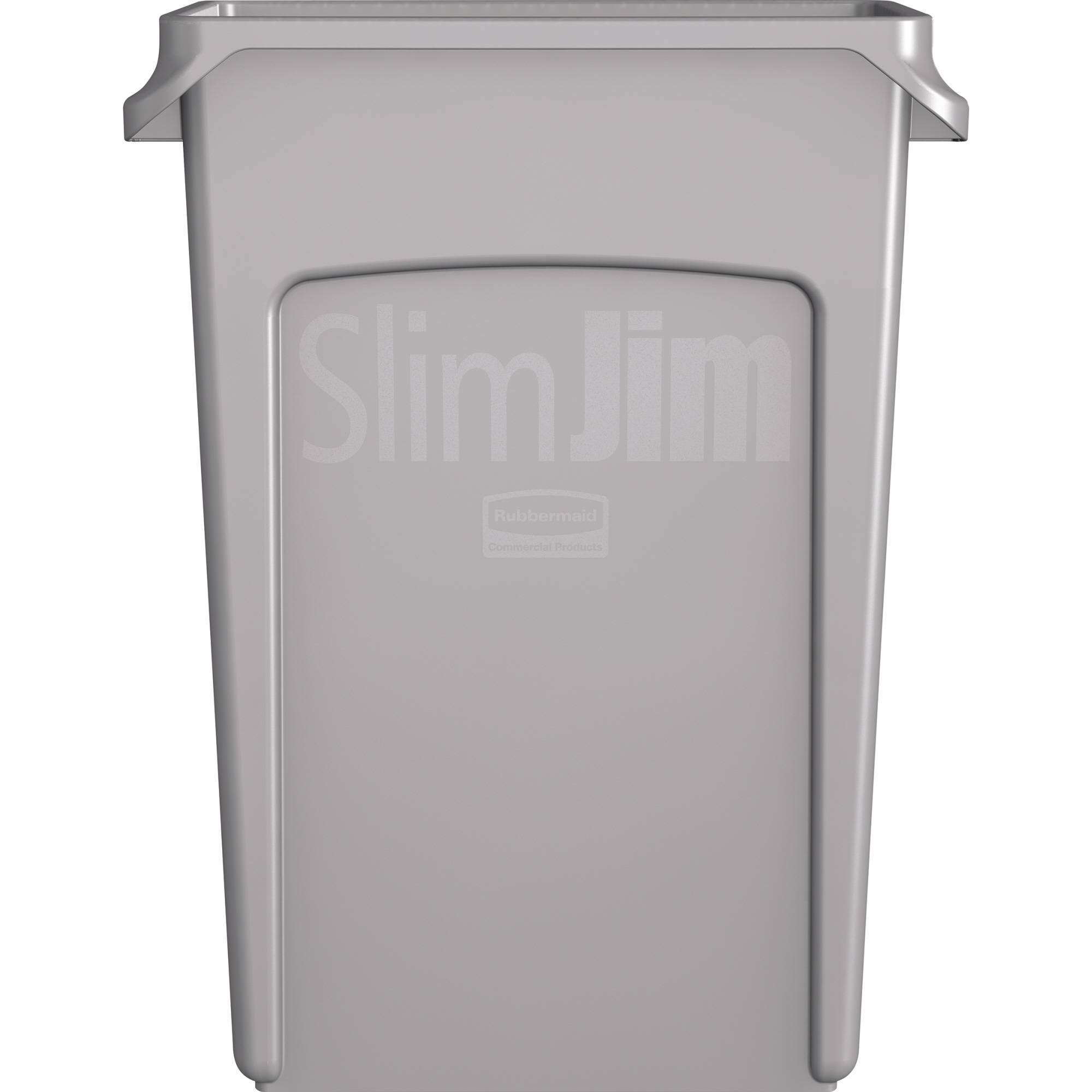 Rubbermaid Slim Jim® 0086876227895 Wertstoffbehälter 60 l Kunststoff (L x B x H) 55.88 cm x 279 mm x 635 mm Grau 1 St.