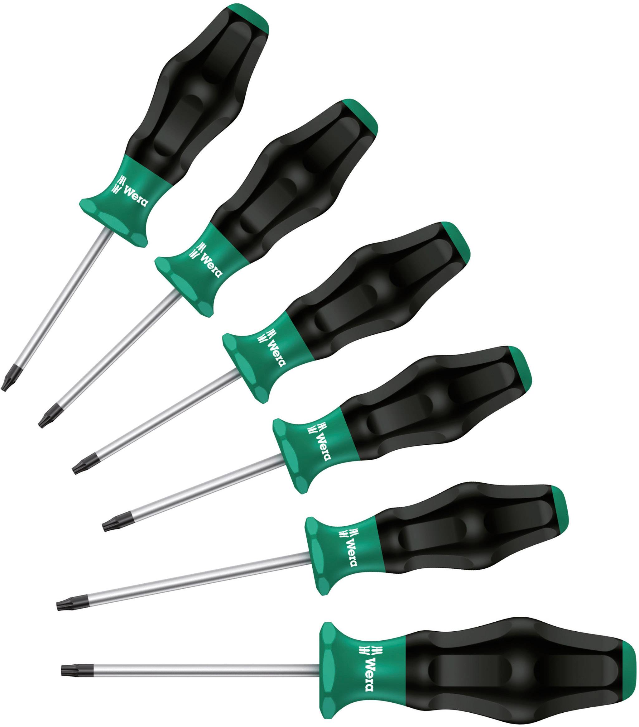 Wera 1367/6 TORX® Werkstatt Schraubendreher-Set 6teilig Innen-TORX