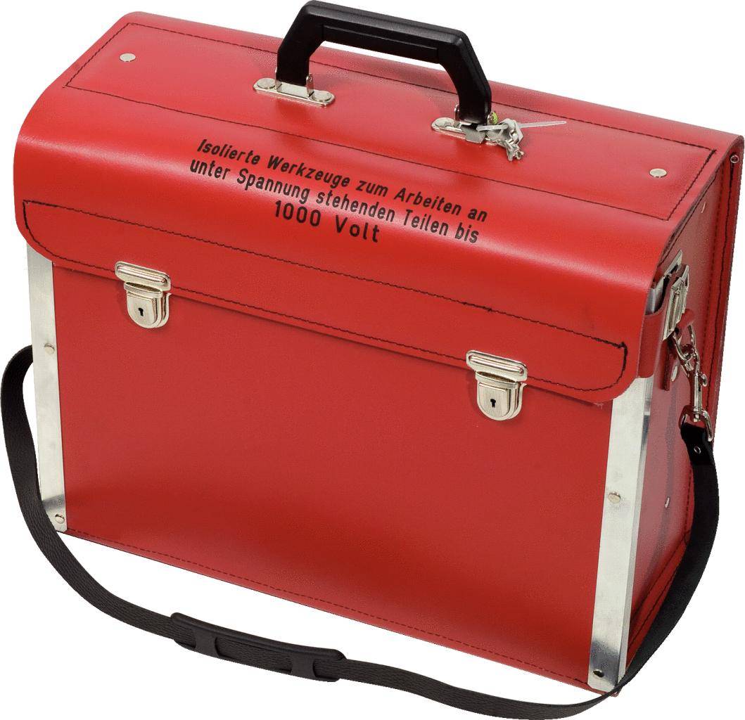 KS Tools 117.1820-99 Werkzeugkoffer, leer, Leder