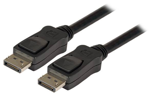 EFB Elektronik DisplayPort 1.2 Anschlusskabel 4K60HZ Stecker-Stecker ZDG-Premiumstecker 1m Digital/Display/Video m