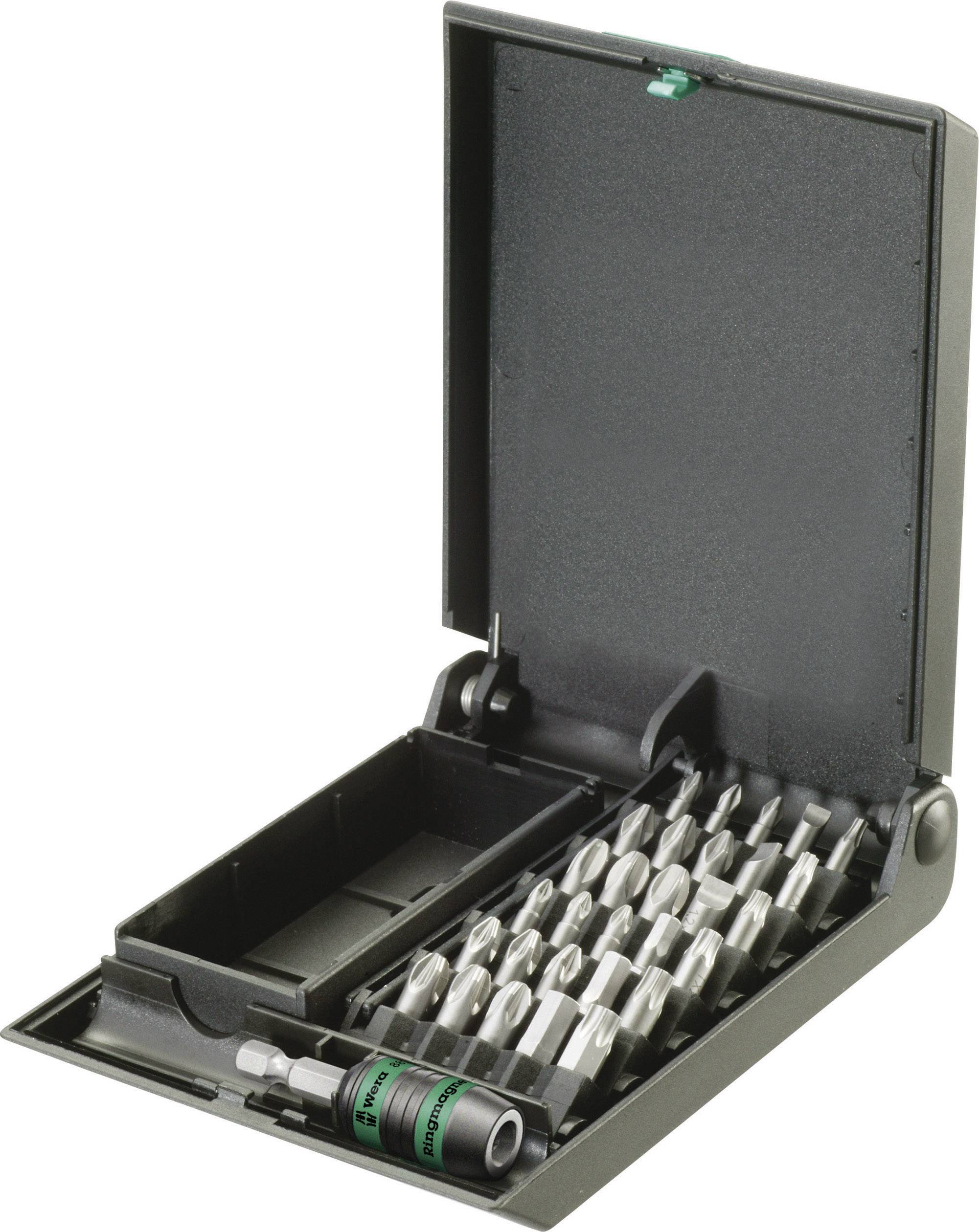 Wera 8600/887-30 TZ 05057136001 Bit-Set 30teilig Schlitz, Kreuzschlitz Phillips, Kreuzschlitz Pozidriv, Innen-Sechskant, Innen-TORX Torsionszone