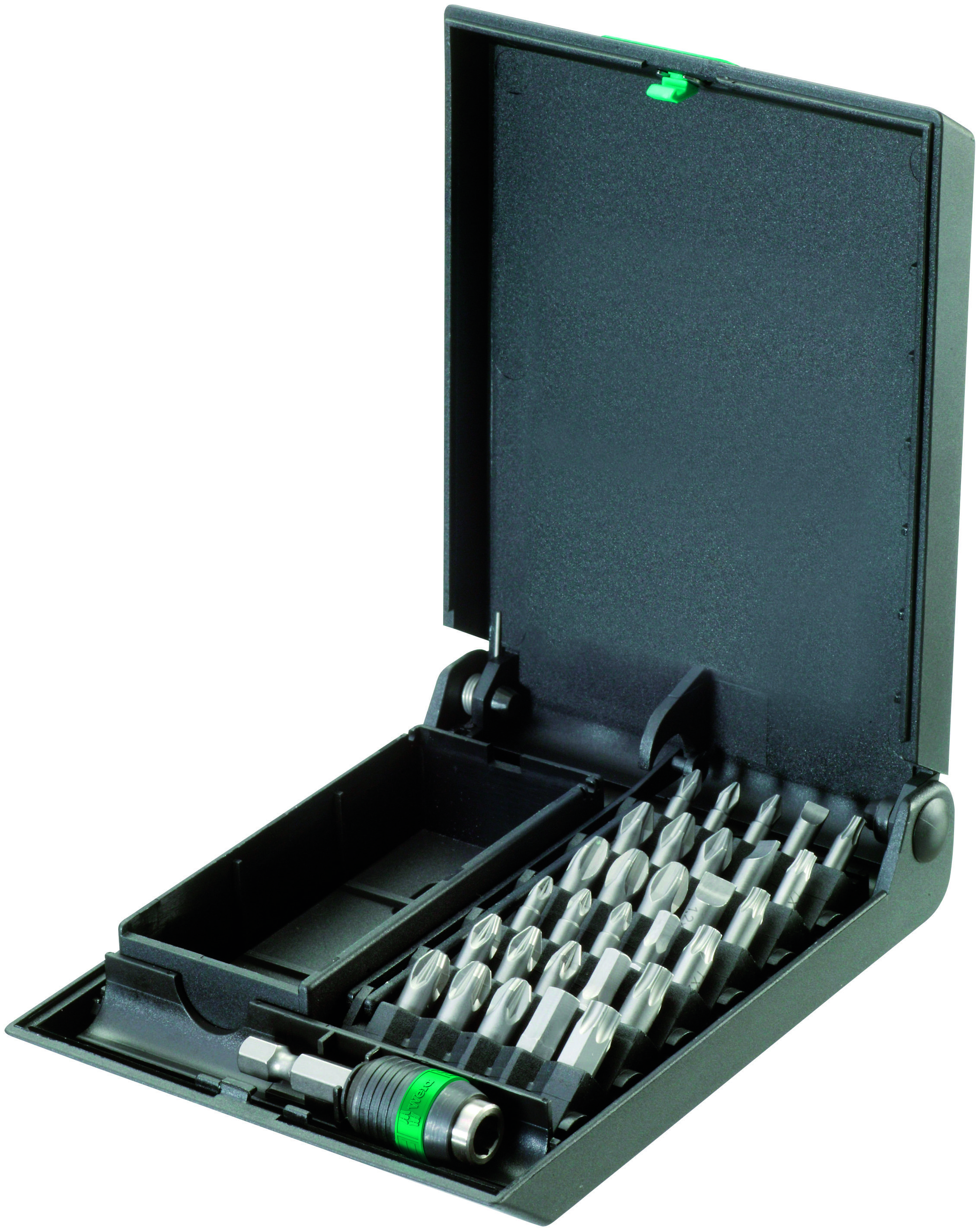 Wera 8600/889-30 TZ Bit-Safe 05057120001 Bit-Set 30teilig Schlitz, Kreuzschlitz Phillips, Kreuzschlitz Pozidriv, Innen-Sechskant, Innen-TORX