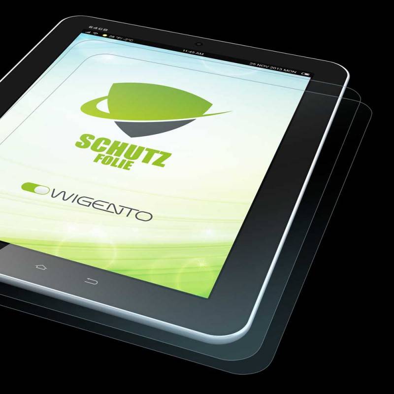 Für Oppo Realme Pad Mini 2x PET HD Full LCD Display Schutz Folie + Poliertuch