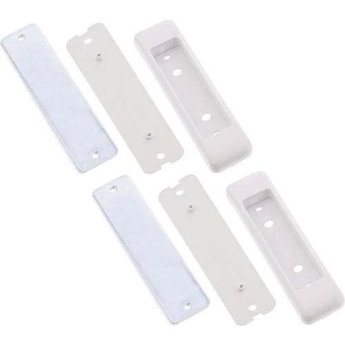 InLine® Slatwall Befestigungskit, für Tischhalterung Panel, 2er Set