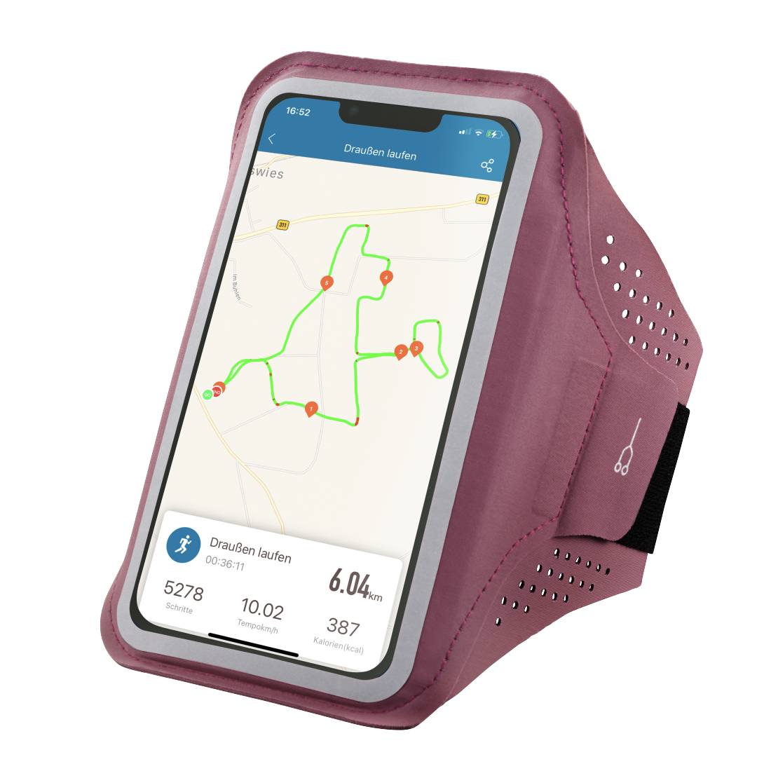 "Active Line 2.0" "Finest Sports" - Arm Pack XXL size für Mobiltelefon - wassera