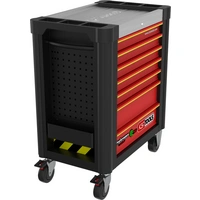 PERFORMANCEplus e10 SCHWARZ/ROT Werkstattwagen mit 7 Schubladen PERFORMANCEplus e10 SCHWARZ/ROT Werkstattwagen mit 7 Schubladen