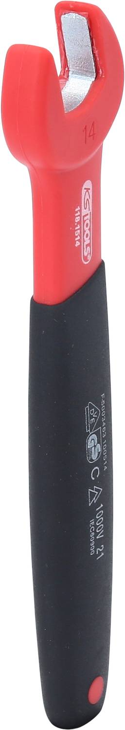 KS Tools 118.1514 Isolierter Maulschlüssel, 14 mm