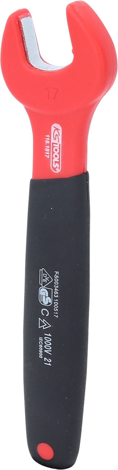 Isolierter Maulschlssel, 17 mm
