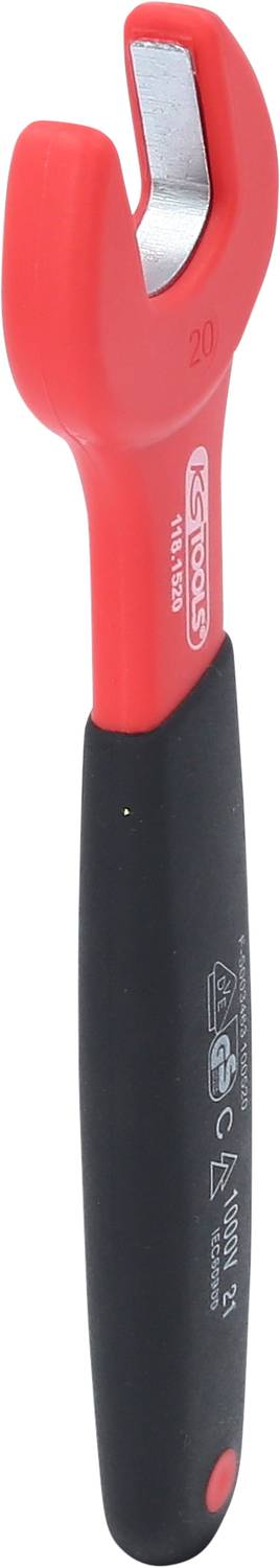 KS Tools 118.1520 Isolierter Maulschlüssel, 20 mm