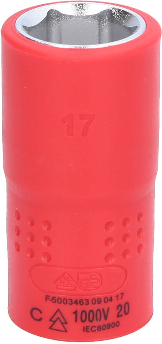 1/2" Isolierte Stecknuss, 17mm