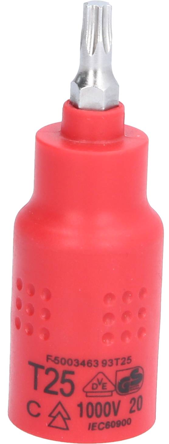 3/8" Isolierte Bit-Stecknuss Torx, T25, 60mm