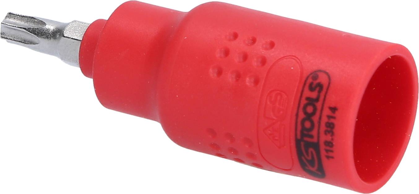 3/8" Isolierte Bit-Stecknuss Torx, T27, 60mm